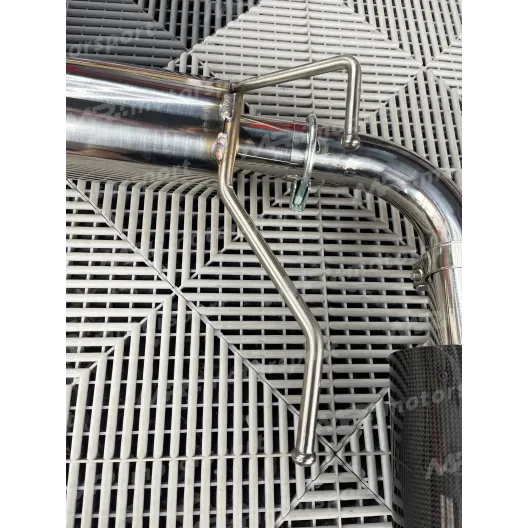 Terminal with minipance + direct central 63 mm with carbon ends 120 mm