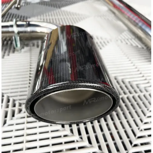 Terminal with minipance + direct central 63 mm with carbon ends 120 mm