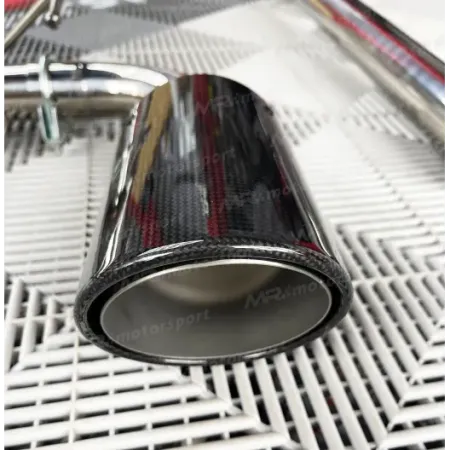 Terminal with minipance + direct central 63 mm with carbon ends 120 mm