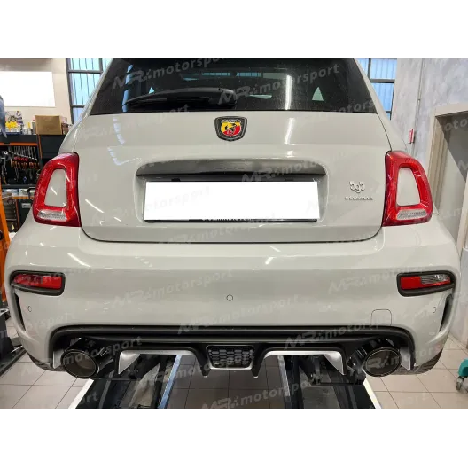 Terminal with minipance + direct central 63 mm with carbon ends 120 mm