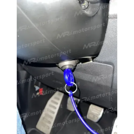 Mechanical Euroblock anti-theft device with steering column lock