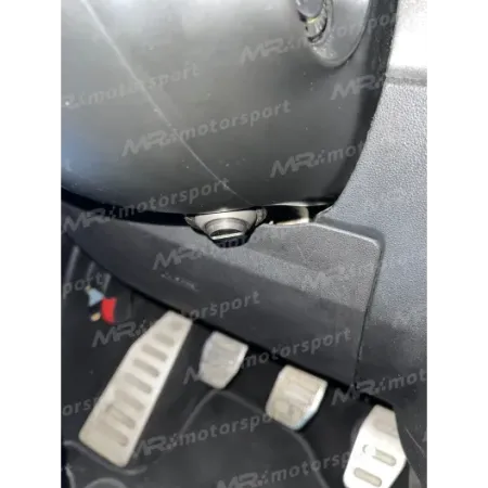 Mechanical Euroblock anti-theft device with steering column lock