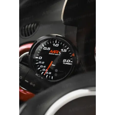 Turbo pressure gauge MrMotorsport 80 mm -1 +2 BAR