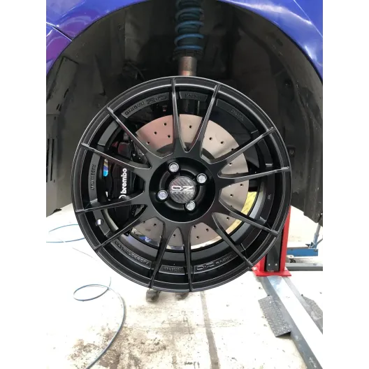 Brembo braking system 330mm discs Smooth-Drilled-Slotted