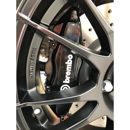 Brembo braking system 330mm discs Smooth-Drilled-Slotted