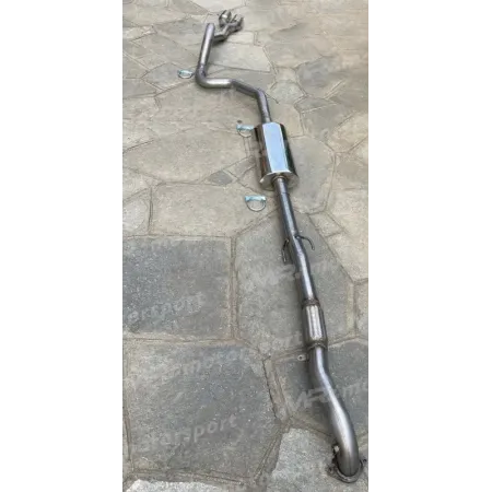 Grande Punto Abarth / Punto Evo Abarth Exhaust Silenced central + direct final MRMOTORSPORT