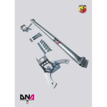 Front strut bar kit FIAT 500 Abarth BY DNA Racing