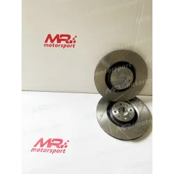 Coppia di dischi 330 mm per Impianto Brembo PUNTO abarth FORATI o BAFFATI 2