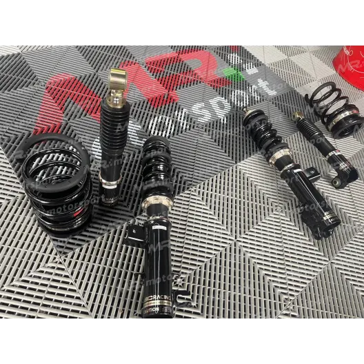 BC RACING 500 ABARTH HEIGHT- AND COMPRESSION-ADJUSTABLE RING GEAR SET-UP