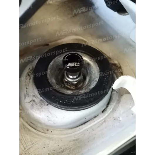 BC RACING 500 ABARTH HEIGHT- AND COMPRESSION-ADJUSTABLE RING GEAR SET-UP