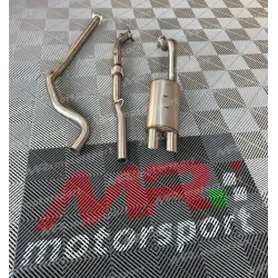 Alfa romeo mito full exhaust Central Direct+ Silenced endpipe 2