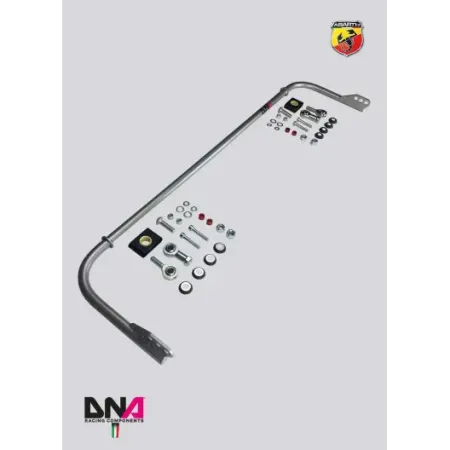 Rear adjustable torsion bar kit FIAT 500 Abarth BY DNA Racing