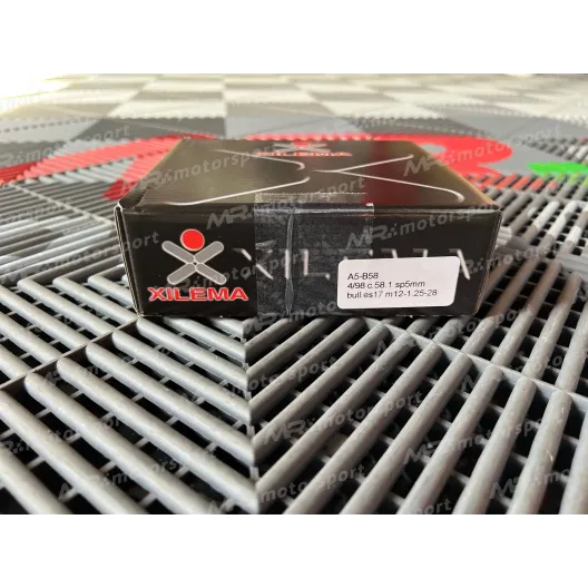 Pair of 500 abarth spacers 5 mm thick with bolts