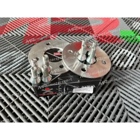 Coppia distanziali Alfa Romeo Mito spessore 5 mm con bulloneria