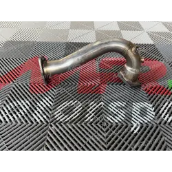 Downpipe De cat Holset 65 mm race with double probe