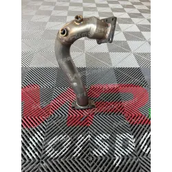 Downpipe De cat Holset 65 mm race with double probe 2