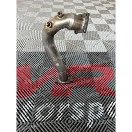 Downpipe De cat Holset 65 mm race with double probe