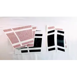 Adesivi paraurti anteriore EVO Abarth 2