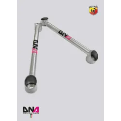 Front lateral subframe tie rods kit 500 Abarth BY DNA Racing 2