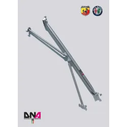 Rear strut bar with tie rods kit FIAT Grande Punto Abarth by DNA RACING