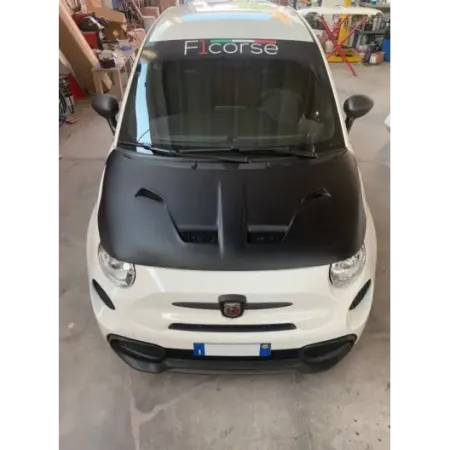 Engine hood 500 595 abarth mod. Bad