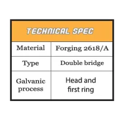 Set Pistons + Connecting Rods Italian RP GOLD 2