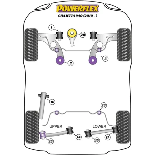 REAR UPPER ARM INNER BUSH