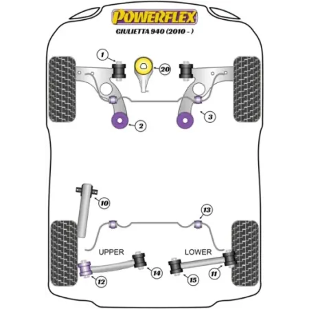 REAR UPPER ARM INNER BUSH