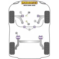 LOWER REAR ENGINE MOUNT INSERT Alfa Romeo MiTo 2