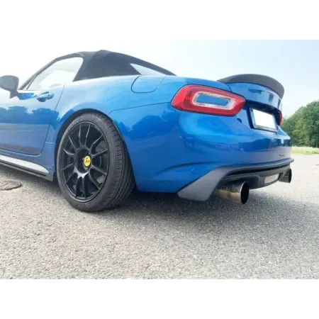 Diffuser extension / rear extractor 124 abarth