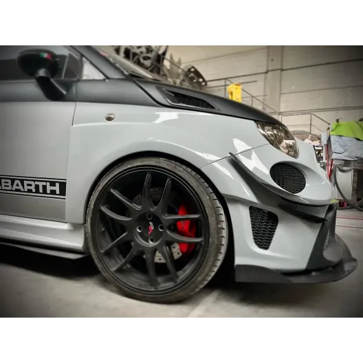 Right and left front mudguards mod. EVO 23 500 ABARTH (30 mm per side)