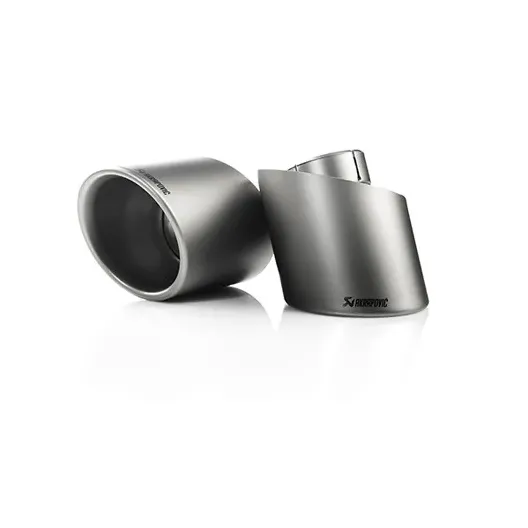 Terminal with silenced minipance 500 595 abarth with 120 MM CARBON tips