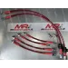 Braided aeronautical brake hoses kit for Alfa Romeo Mito