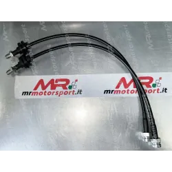 Kit tubi freno aeronautici in treccia metallica Alfa Romeo Giulietta 930 pinze ATE