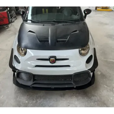 500 Abarth oversized front diffuser