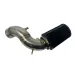 ASPIRAZIONE ALTA 500 ABARTH ACCIAIO INOX CON SALDATURE AL TIG IHI-1446-TD04