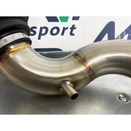 ASPIRAZIONE ALTA 500 ABARTH ACCIAIO INOX CON SALDATURE AL TIG IHI-1446-TD04