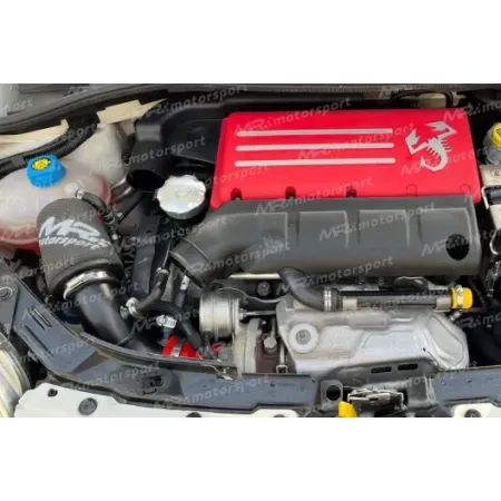 500 Abarth direct high intake in ALUMINUM WITH OIL VAPORS