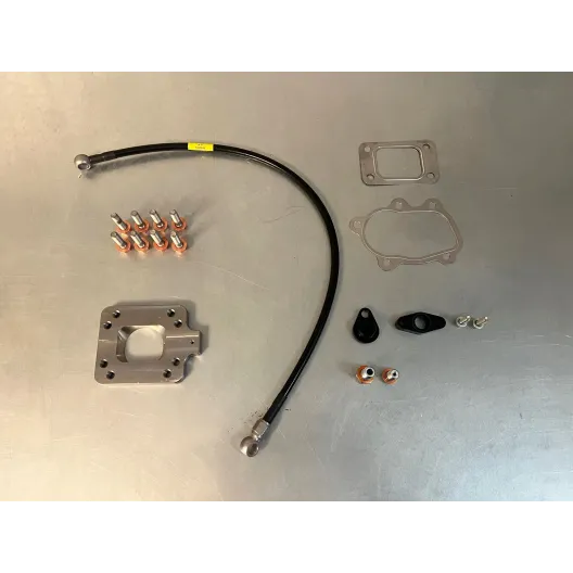 TD04 mounting kit with predisposition for mounting EGT probe