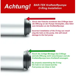 Bar-Tek pompa di bassa pressione maggiorata LPFP 700 cv VAG 2.0 TFSI/TSI EA113/EA888 2