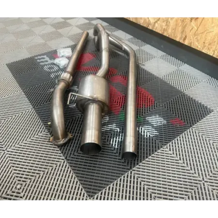 Scarico Grande Punto Abarth / Punto Evo Abarth Centrale diretto + finale silenziato USCITA SINGOLA MRMOTORSPORT