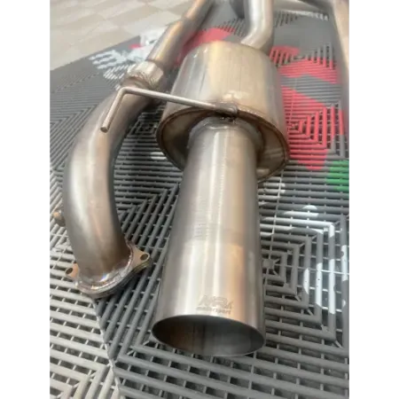 Scarico Grande Punto Abarth / Punto Evo Abarth Centrale diretto + finale silenziato USCITA SINGOLA MRMOTORSPORT