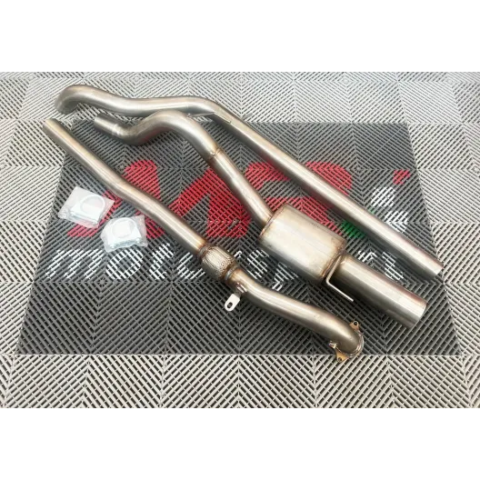 Alfa romeo mito full exhaust Central Direct+ Silenced endpipe SIGNLE TIPS