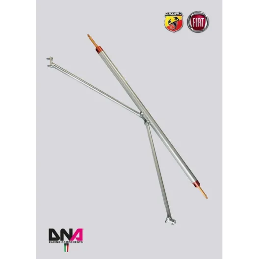 DNA Racing four-seater rear strut bar with tie rods kit