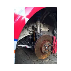 DNA Racing front sway bar tie rods on uniball 2