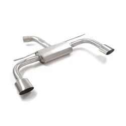 Posteriore inox sdoppiato con terminali ovali 2 / 135x90 mm Sport Line