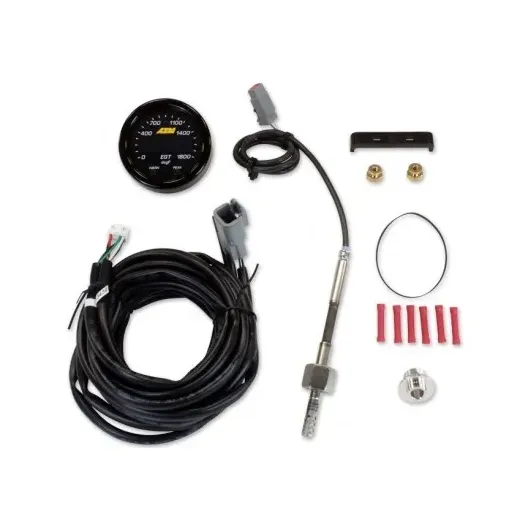 EGT digital round exhaust temperature gauge with K probe