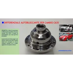 DIFFERENZIALE AUTOBLOCCANTE CAMBIO C635 ALFA ROMEO GIULIETTA