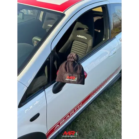 Cappellino invernale MRMOTORSPORT con pon-pon