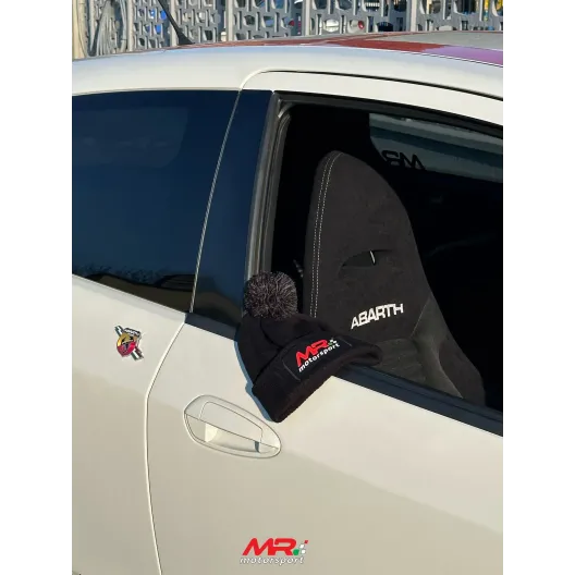 MRMOTORSPORT winter cap with pom-pom